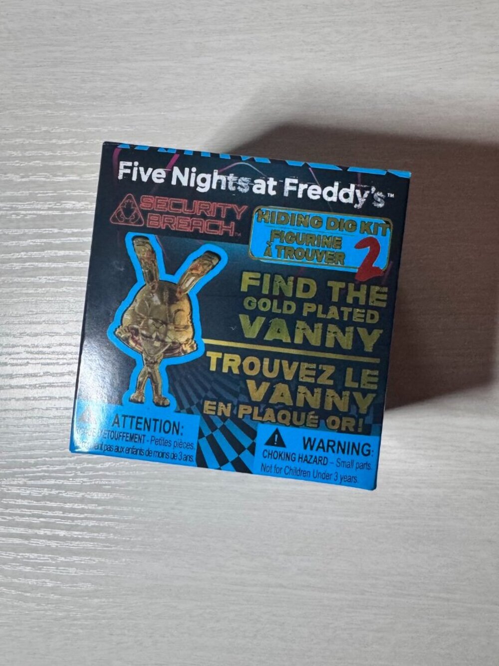 Five Nights at Freddy’s FNAF Security Breach Blind Box Hiding Dig Kit NEW SEALED